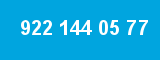 922 144 05 77 922 144 05 77